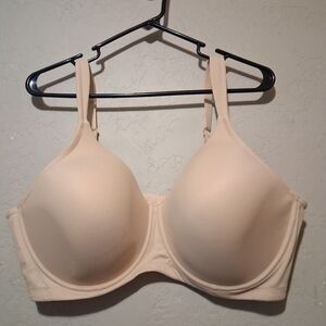 Leading Lady The Brigitte Full Coverage Underwire Bra Sz46D Light‎ Beige